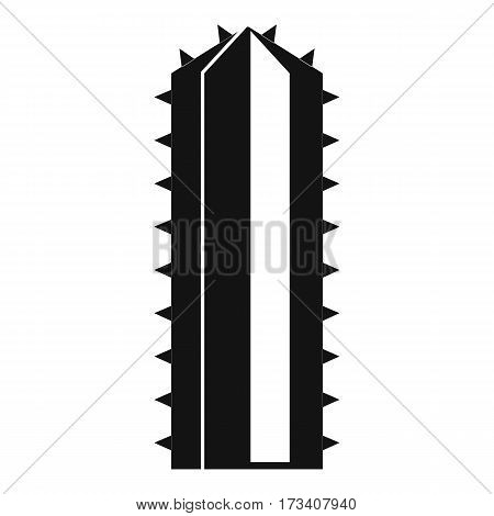 Cactus plant icon. Simple illustration of cactus plant vector icon for web