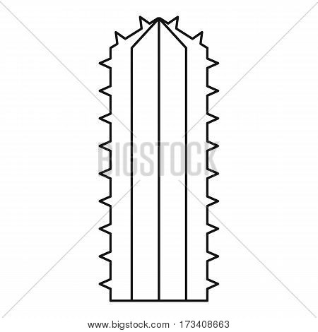 Plant of desert icon. Outline illustration of plant of desert vector icon for web