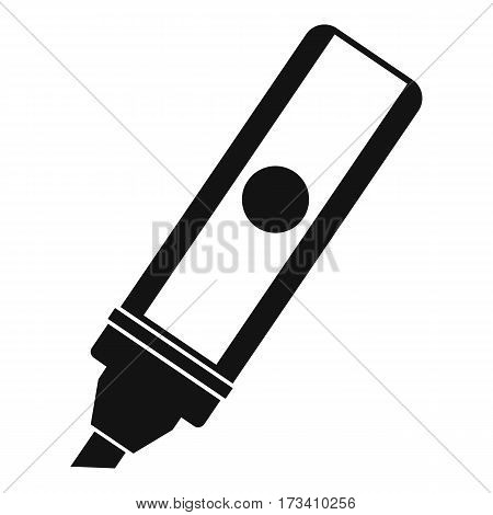 Permanent marker icon. Simple illustration of permanent marker vector icon for web