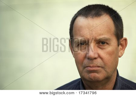 man(special photo f/x,focus on the eye)