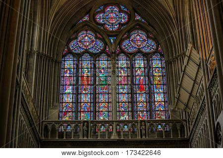 Stained Glass - Catholic Saints