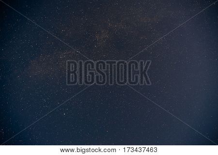 Black Night Sky Plenty Of Stars With