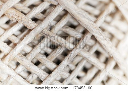 A detail photo of a ball of garn.