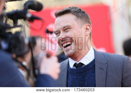 Michael Dorman attends the 'Patriot' premiere during the 67th Berlinale International Film Festival Berlin at Haus Der Berliner Festspiele on February 14, 2017 in Berlin, Germany.