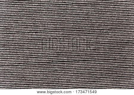 Macro photo of grey textile as background or texture.