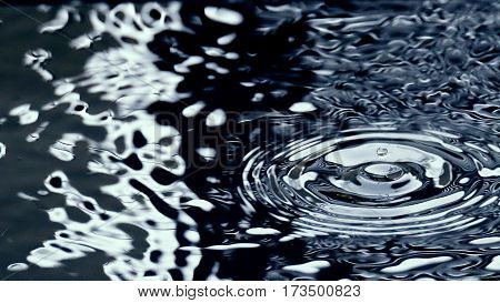Water background / Water is a transparent and nearly colorless chemical substance that is the main constituent of Earth's streams, lakes, and oceans, and the fluids of most living
