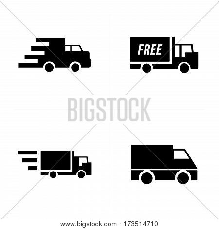 Logistics and Transport Icons vector design support eps10.