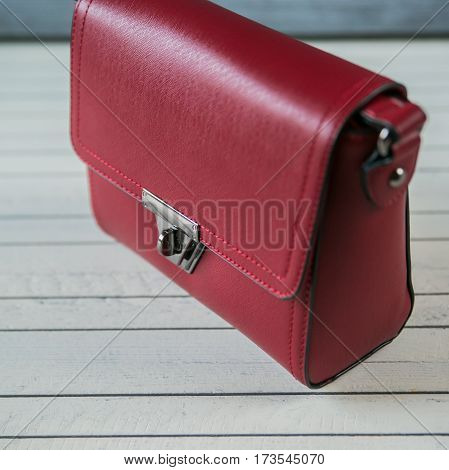 beautiful women's accessories on wooden background for shop or site