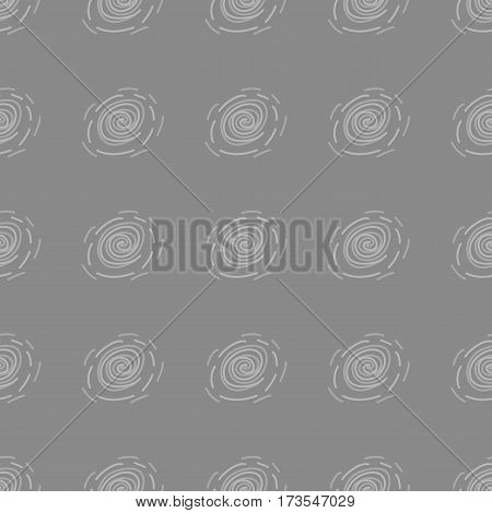 Gray abstract pattern. Seamless geometric background. Vector
