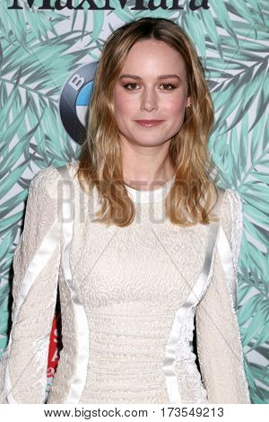 LOS ANGELES - FEB 24:  Brie Larson at the 10th Annual Women in Film Pre-Oscar Cocktail Party at Nightingale Plaza on February 24, 2017 in Los Angeles, CA