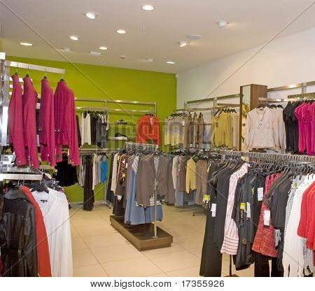 Kleid-Modegeschäft