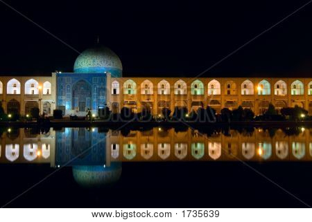 Imam Square di notte, Isfahan, Iran