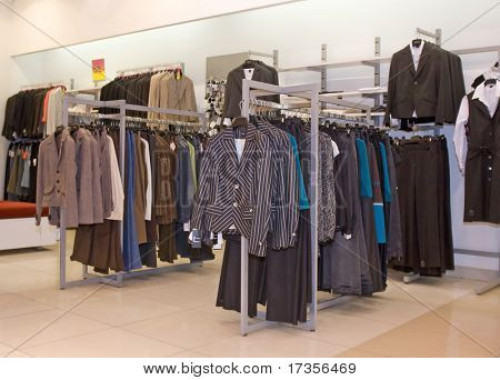 Männer Kleid Modegeschäft