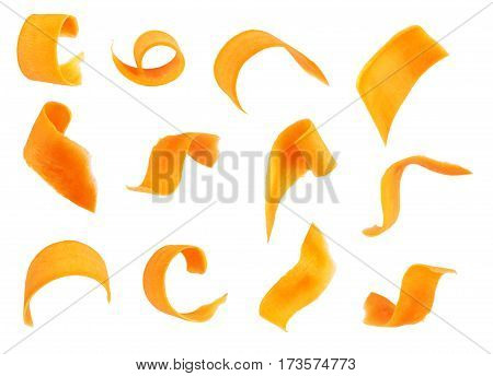 sliced pumpkin chunks isolated Representation, Trick, Pumkin, Calabaza