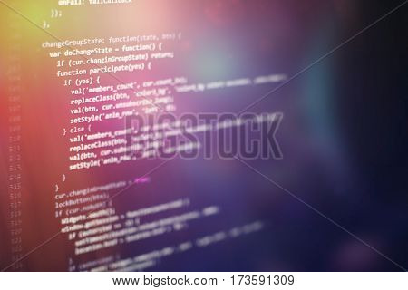 Programming Code On Image & Photo (Free Trial) | Bigstock