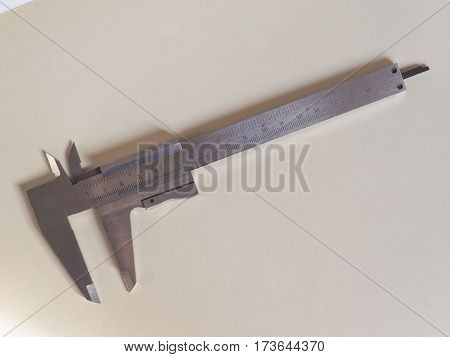Calliper Tool On Table