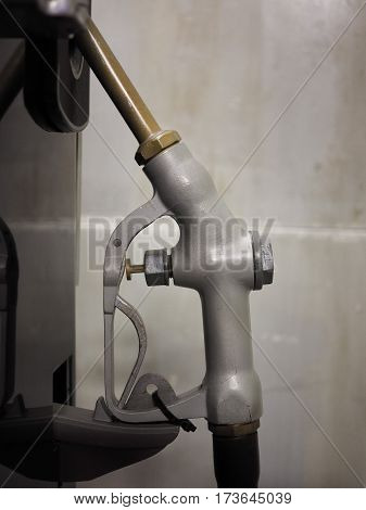 Gas Station At Car Museum In Turin