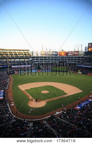 Texas Rangers Ballpark In Arlington