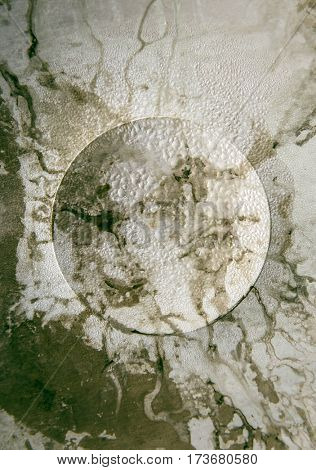 Scratched metal background. Grunge Brushed metal texture.
