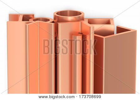 Shiny Rolled Copper Metal Products