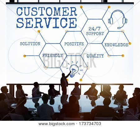 Customer Service Support Management Icon