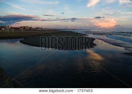 Viareggio Sandy Beach, Toskania