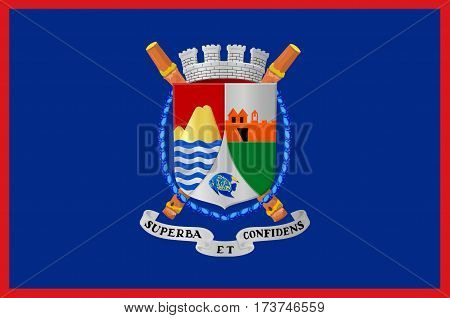 Flag of Sint Eustatius also known affectionately to the locals as Statia of the Netherlands