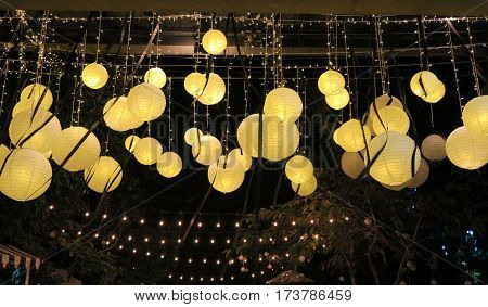 some bright lights in the dark night, Hua hin