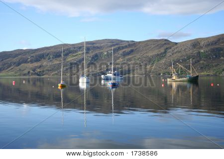 Både på Loch Broom