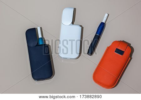 New technology of electronic cigarettes system of heating of tobacco of IQOS
