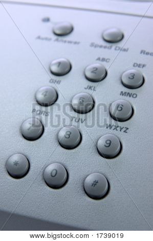 Telefon numerikus billentyűzet