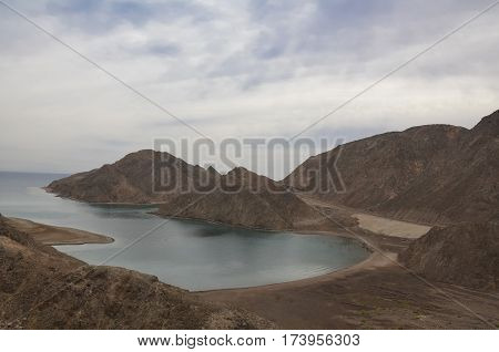Fantastic views of the Bay Fiord in Taba. Egypt