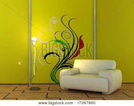 Tipo di un interno interno appartamento case