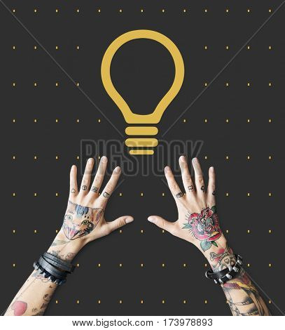 Lightbulb Idea Creativity Graphic Symbol Icon