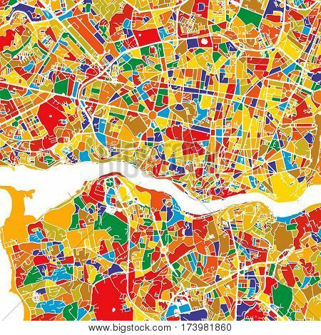 Porto Colorful Vector Map