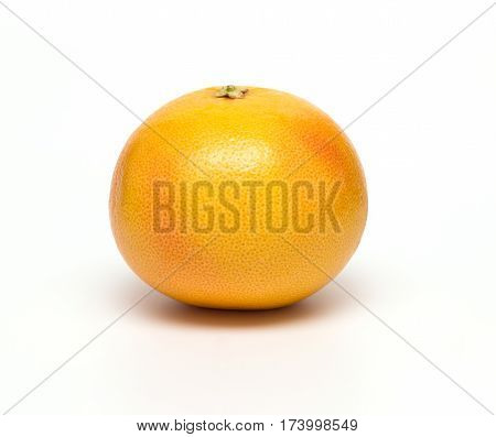 Grapefruit isolated on white background. With clipping path.