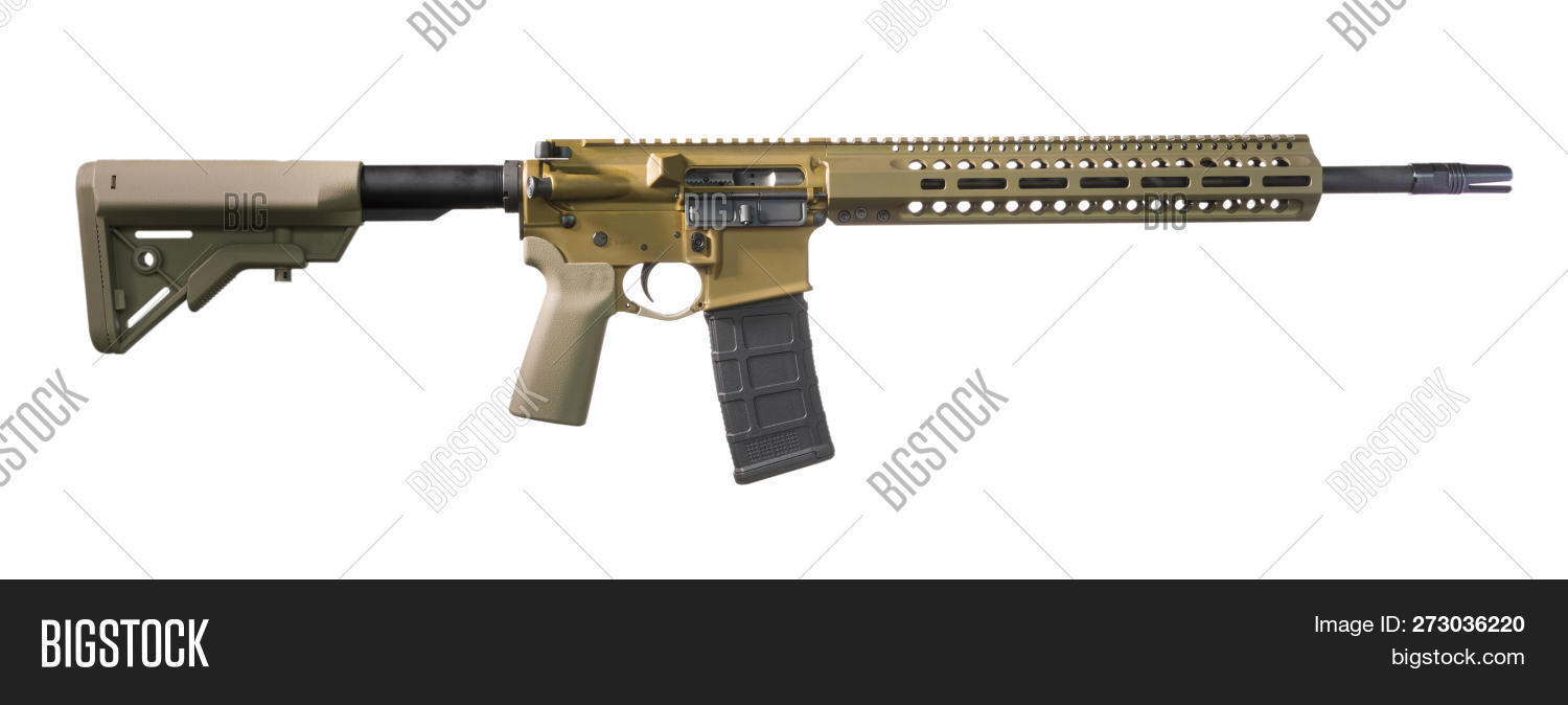 Gold Colored Ar15 Image & Photo (Free Trial) Bigstock