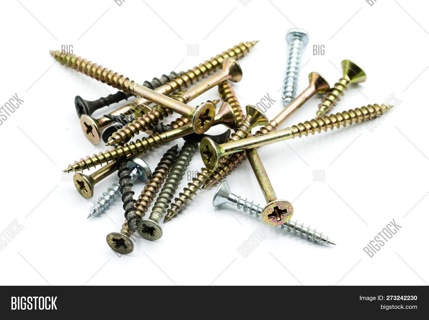 Heap Crosshead Screws Image & Photo (Free Trial) Bigstock