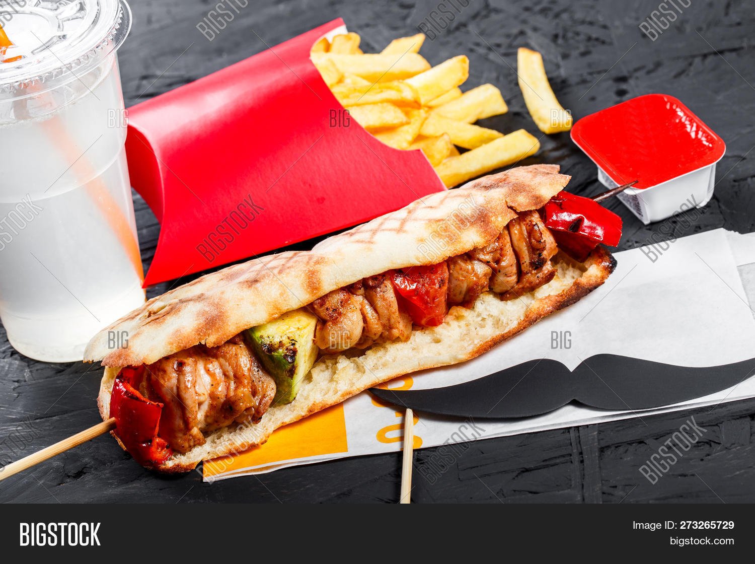 Sandwich Fresh Pita Image & Photo (Free Trial) | Bigstock