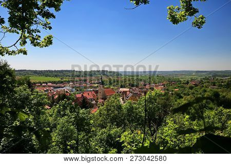 Schillingsfürst Is A City In Bavaria, Germany