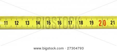 fragment de bande mesure