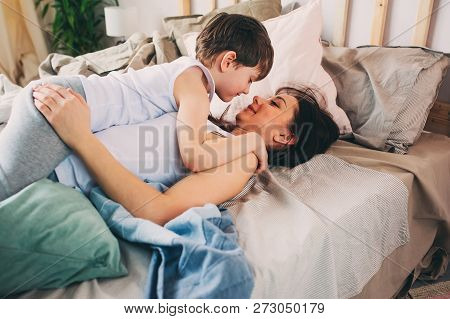 Mother Child Son Image & Photo (Free Trial) | Bigstock