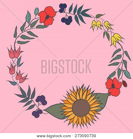 Flowers, Flora, Nature, Frame, Postcard, Holiday, Wedding, Invitation