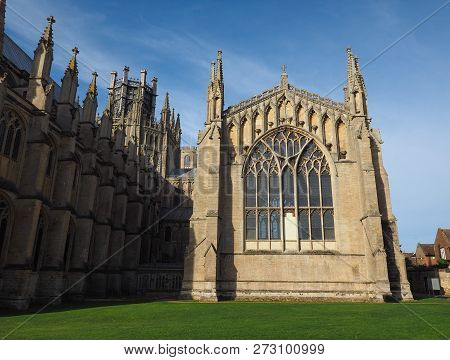 Ely Cathedral In Ely
