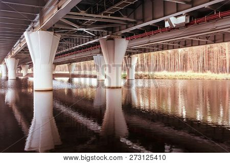 Support Of The Overpass Of The Western High-speed Diameter - Automobile Highway