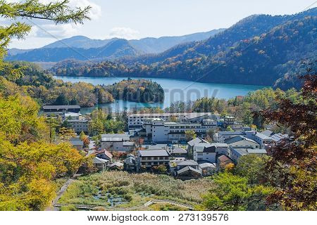 Yumoto Onsen In Autumn, Nikko, Japan