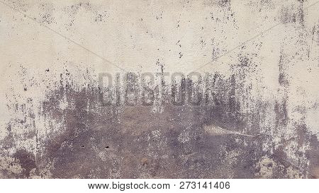 Old Stained Grey Grunge Concrete Wall Texture
