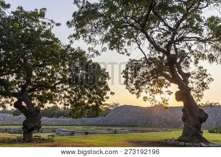 Ancient Civilization In Hampi.