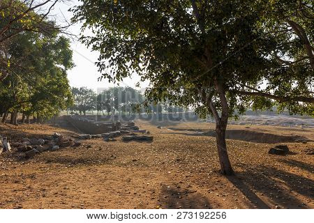 Ancient Civilization In Hampi.
