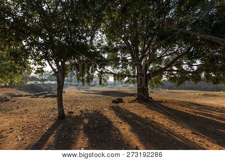 Ancient Civilization In Hampi.